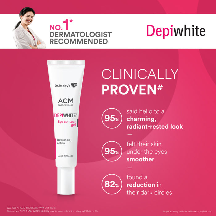 Depiwhite - Tube of 15ml Eye Contour Gel