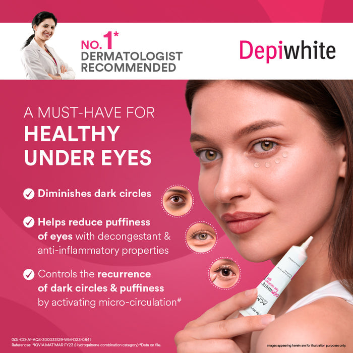 Depiwhite - Tube of 15ml Eye Contour Gel