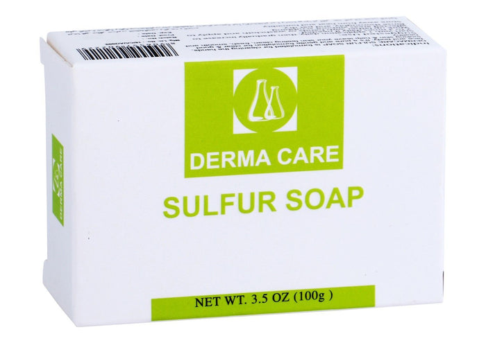 Derma Care Sulfur Soap Bar, 100g - Makkah Pharmacy
