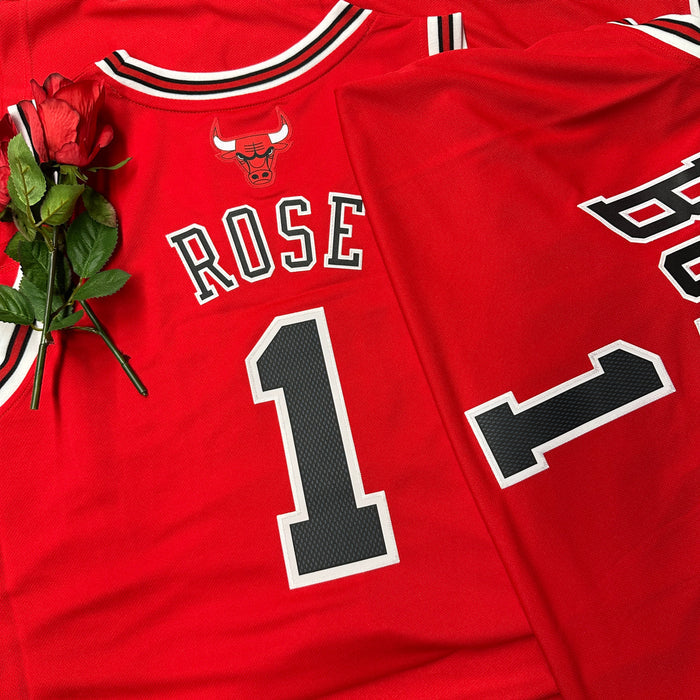 Adidas Derrick Rose Swingman  Alternate Red Jersey