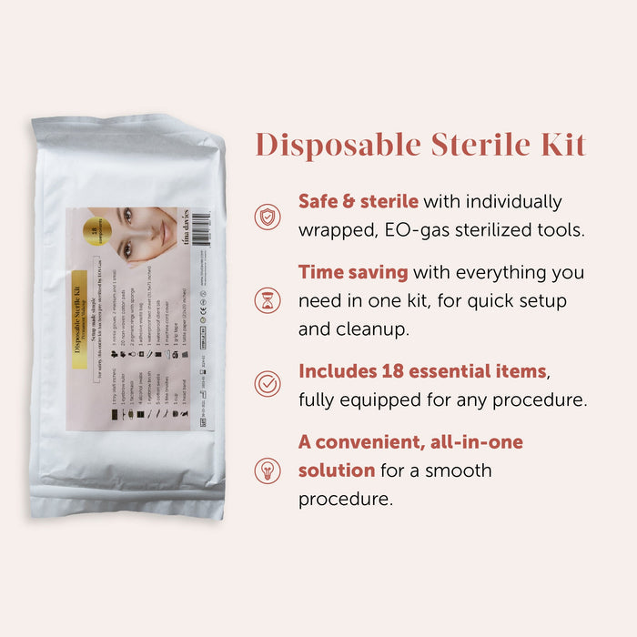 Disposable Sterile Kit - Single Unit - Tina Davies Professional
