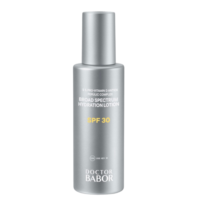 DOCTOR BABOR Hydration Lotion SPF 30 – feuchtigkeitsspendende Tagespflege mit Sonnenschutz für glatte und geschützte Haut