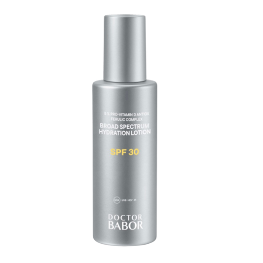 DOCTOR BABOR Hydration Lotion SPF 30 – feuchtigkeitsspendende Tagespflege mit Sonnenschutz für glatte und geschützte Haut