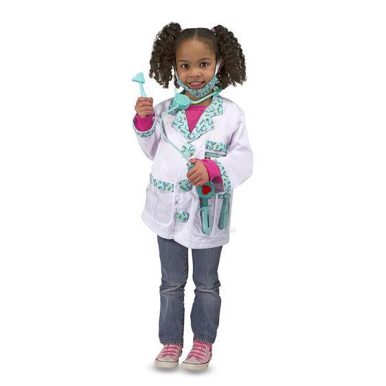 Doctor Role Play Costume Set ages 3 - 6 Yrs - USA Party Store