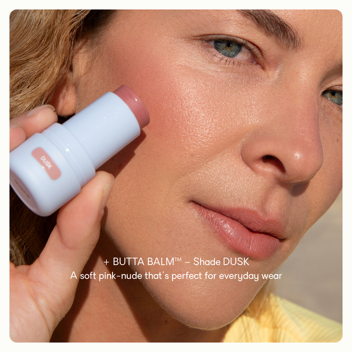 Double Butta Balm - Mineral Lip + Cheek Balm SPF50+