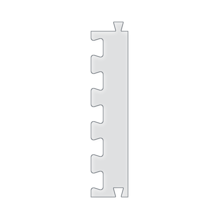Dovetail Stitch Acrylic Router Template