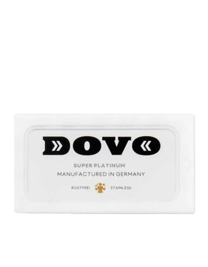 Dovo Super Platinum razor blades box for shaving
