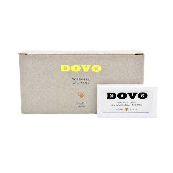 Dovo Super Platinum razor blades in packaging box