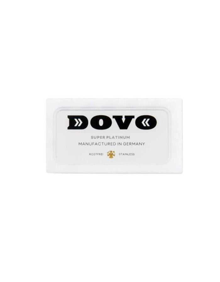 Dovo Super Platinum razor blades packaging for grooming