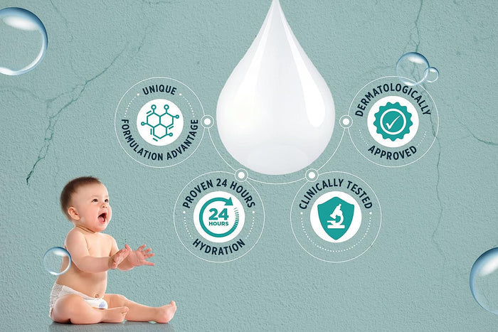 Dr Reddy's Venusia Baby Intensive Moisturizing Cream | For Dry and Ultra Dry Skin | Paraben Free,Sulphate Free,Phalate Free | Contains Cocoa, Aloe, Mango & Shea Butters  | 75 gm