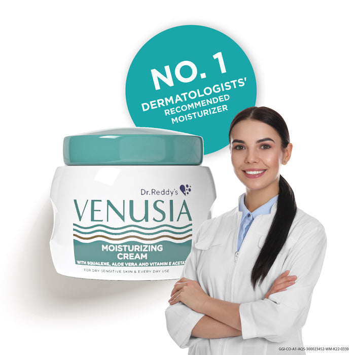 Dr. Reddy's Venusia Moisturizing Cream with Vitamin E  100 GM and Venusia Moisturizing Bathing Bar 75 GM