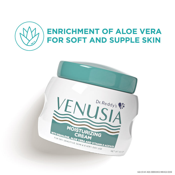 Dr. Reddy's Venusia Moisturizing Cream with Vitamin E  100 GM and Venusia Moisturizing Bathing Bar 75 GM