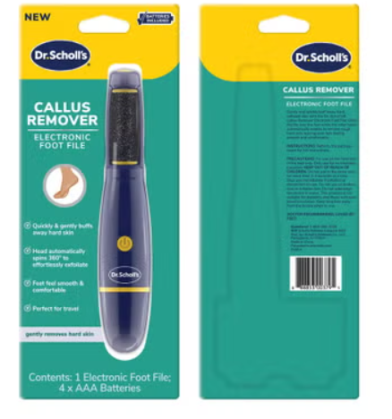 Dr.Scholl's Callus Remover Electronic Foot File Dr. Scholl's