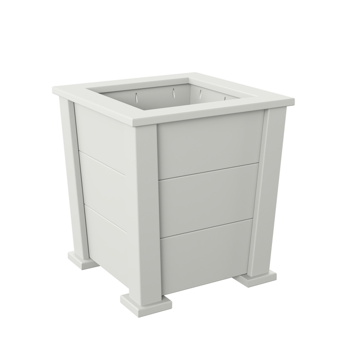 18"x18" / White