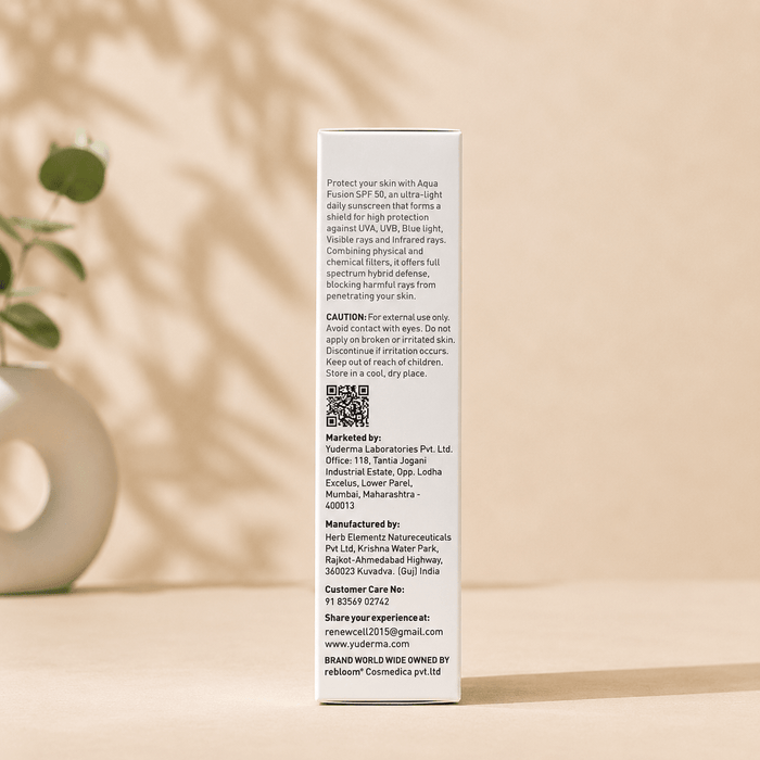 Eclipse Solaire Aqua Fusion Tinted Sunscreen SPF 50 PA++++ - Cosmosentials
