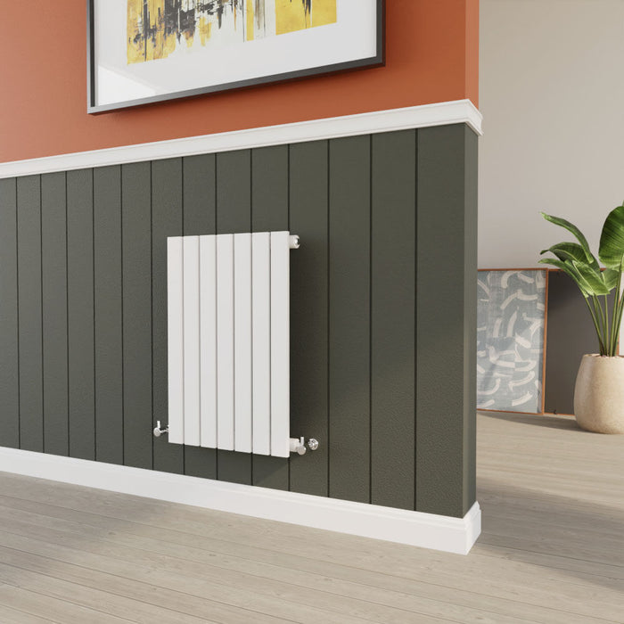 [BHLUW54] Edingale Square Horizontal Single Panel Radiator, Choice of Size and Colour