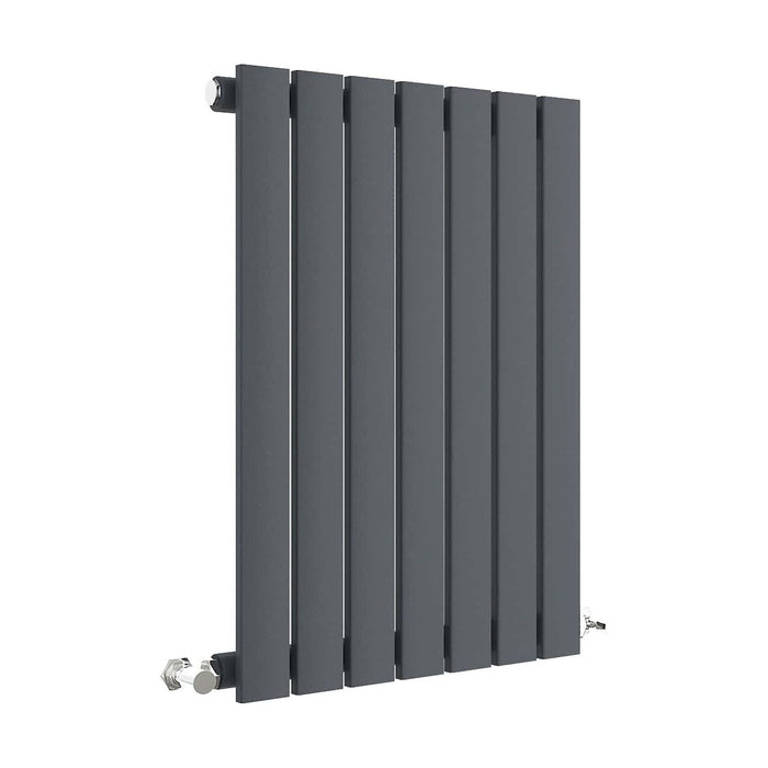 [BHLUA54] Edingale Square Horizontal Single Panel Radiator, Choice of Size and Colour - Cutout