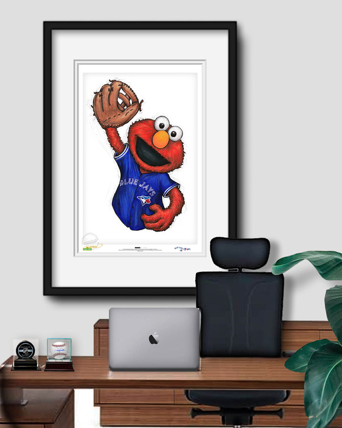 ELMO x MLB Blue Jays Limited Edition Art Print