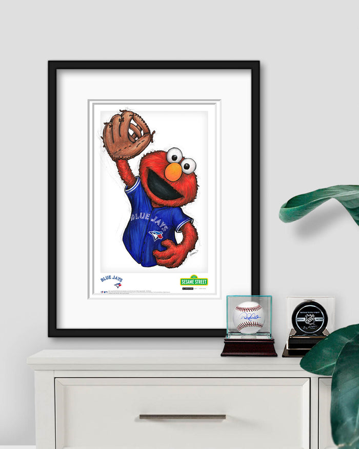 ELMO x MLB Blue Jays Limited Edition Art Print