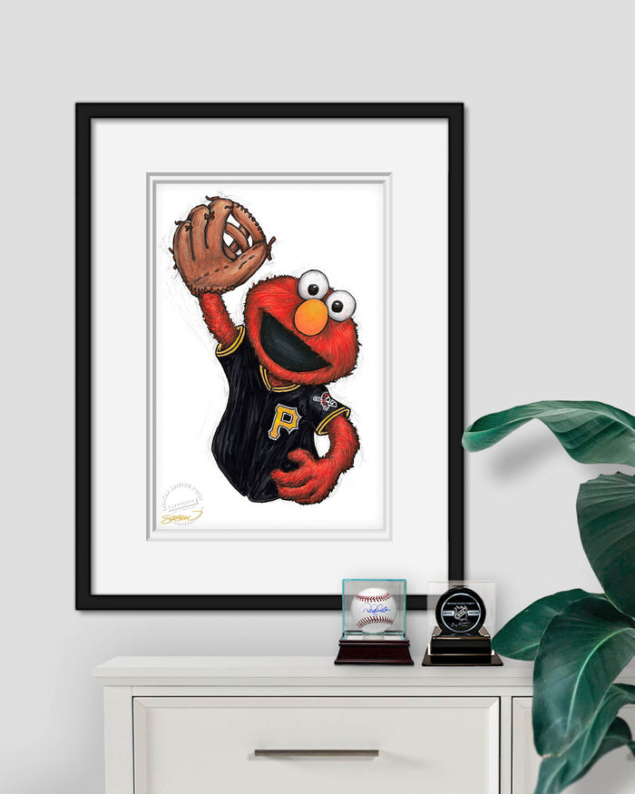 ELMO x MLB Pirates Limited Edition Art Print