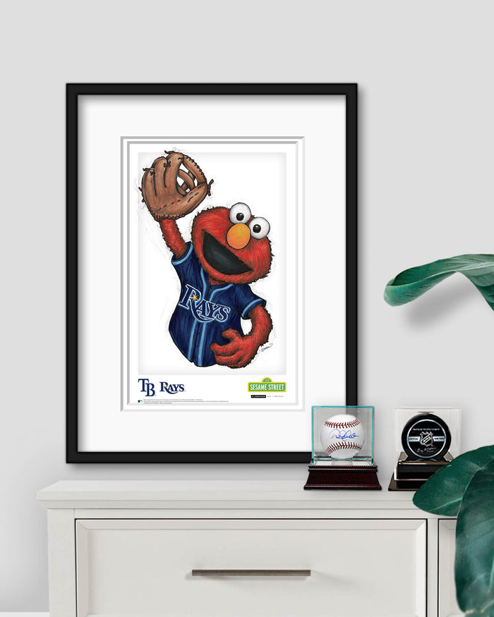 ELMO x MLB Rays Limited Edition Art Print