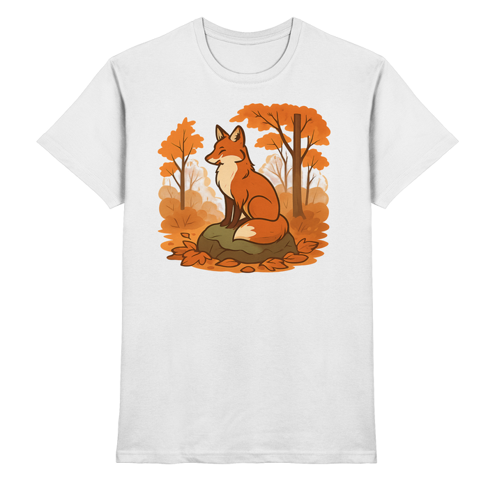 Front view of Arvenzo Ember Trail unisex white shirt with a sleek, premium design and comfortable fit.