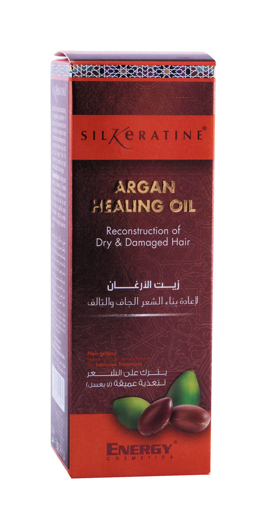 Energy Silkeratine Argan Healing Oil 100 ML - Makkah Pharmacy