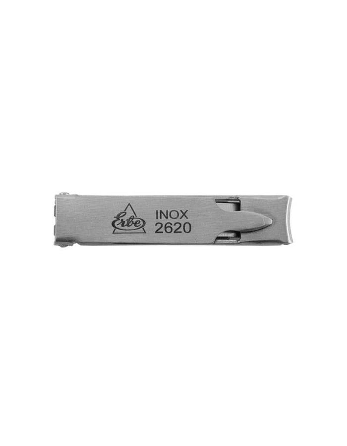 Erbe stainless steel travel nail clipper with curved blade