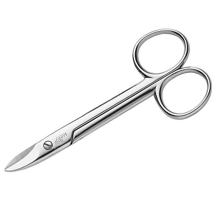 Erbe Solingen toenail pedicure scissors with micro serrations and ergonomic grip