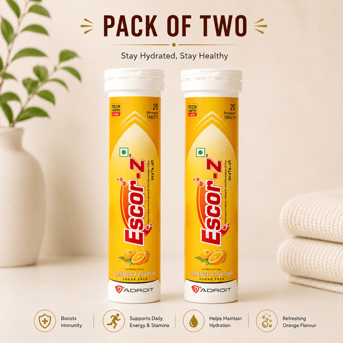 Escor-Z Effervescent Tablets - Cosmosentials