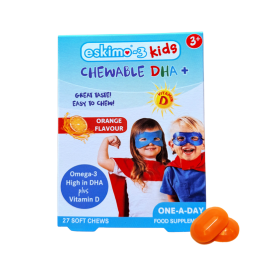 Eskimo-3 Kids Chewable DHA+ (Orange)