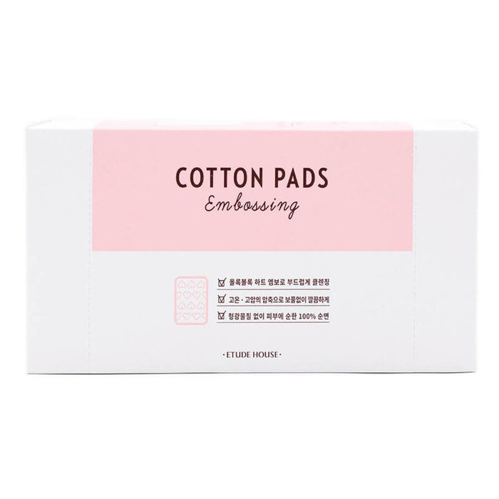 Etude house Cotton Pads #Embossing - Korean-Skincare
