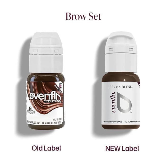 Evenflo Colours | Brow Shades - Tina Davies Professional