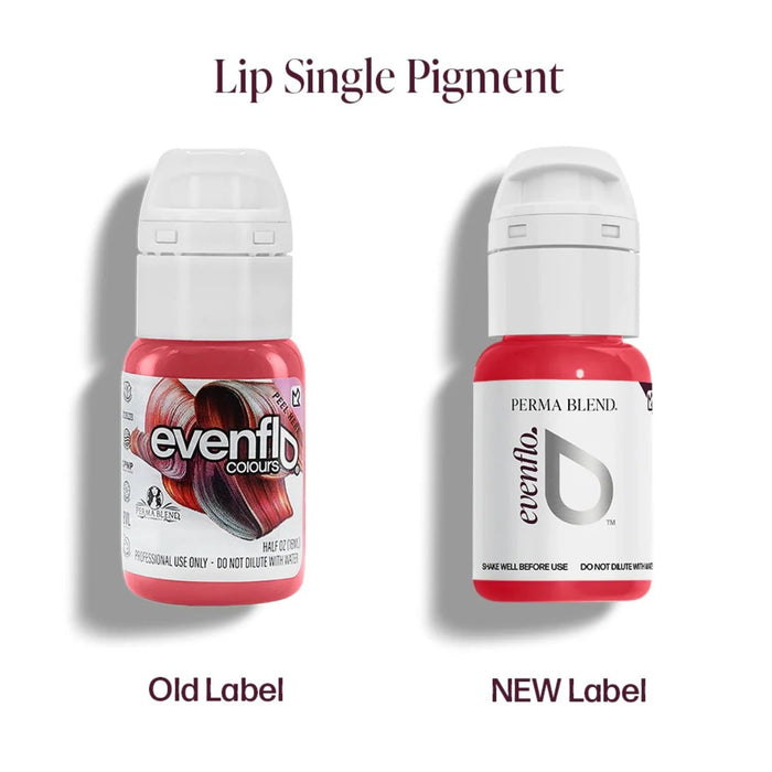 Evenflo Colours | Lip Shades - Tina Davies Professional