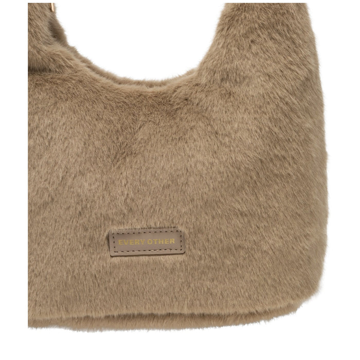 Every Other Faux Fur Scoop Grab Bag - Taupe