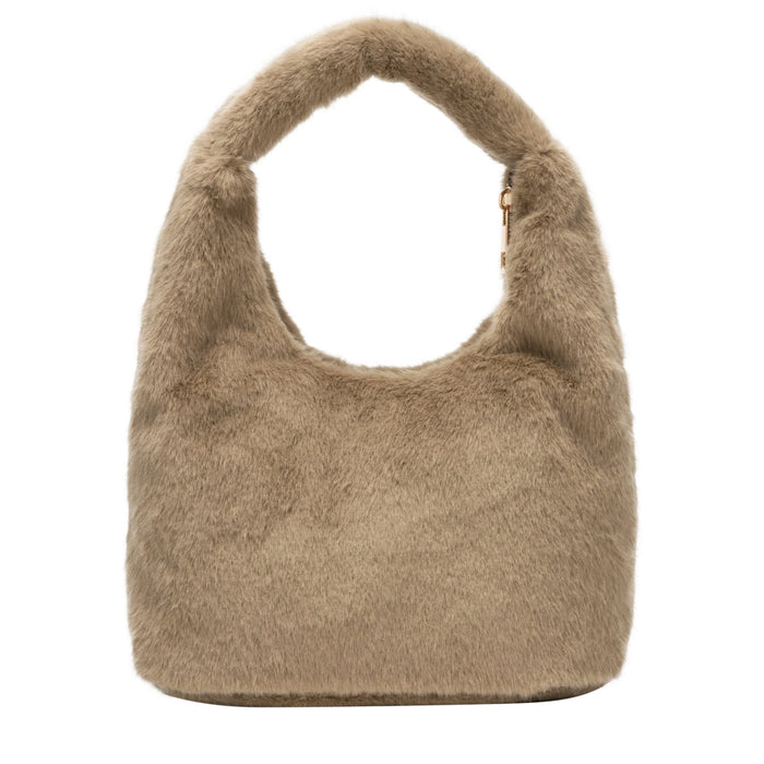 Every Other Faux Fur Scoop Grab Bag - Taupe
