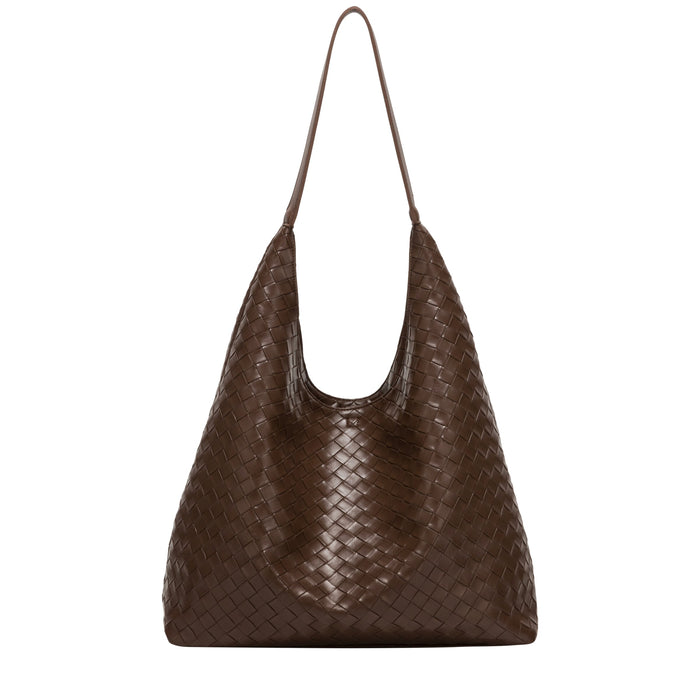 Every Other Single Strap Shoulder Bag - Brown