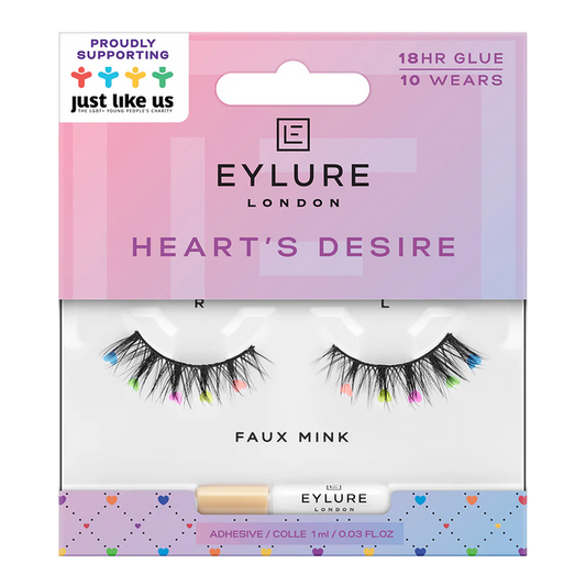 Eylure London Pride FAUX MINK HEART'S DESIRE