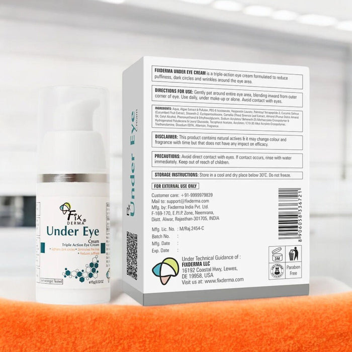 Fixderma Rx Under Eye Cream - Cosmosentials