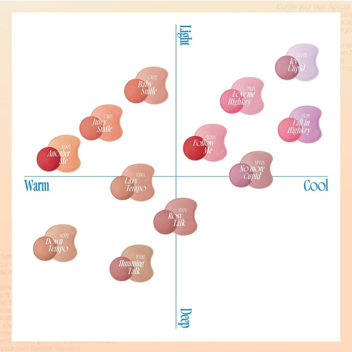 Fwee Mellow Dual Blusher MV02 Icy Cupid