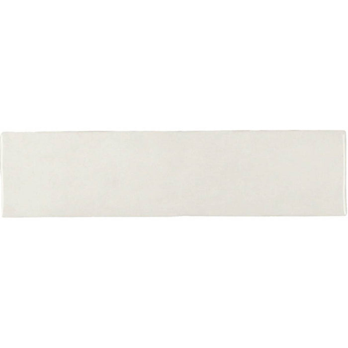 Gemstone Snow 7.5 x 30cm White Body Tile - 1sqm perbox