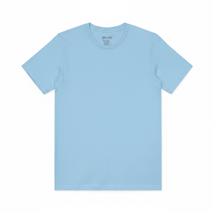 Light Blue Gildan 64000 Softstyle T-Shirt