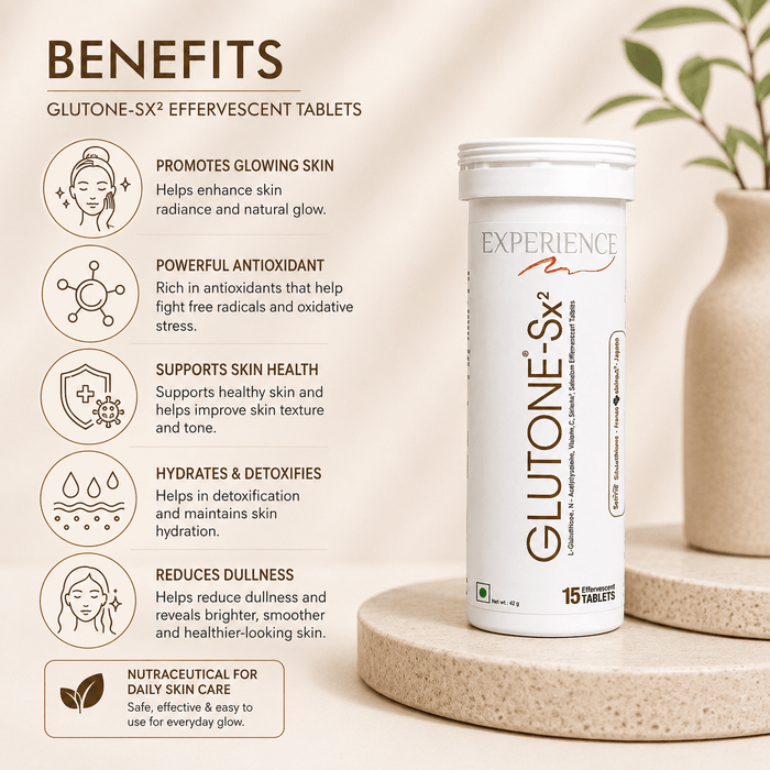 Glutone-Sx² Effervescent Tablets - Cosmosentials