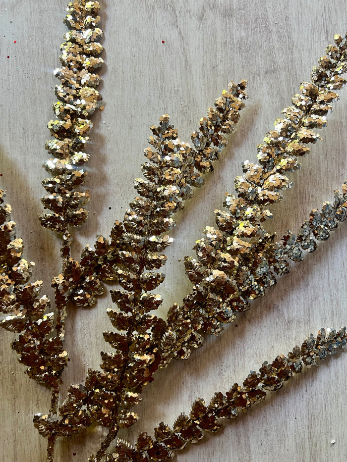 Gold Fern Spray