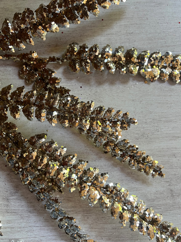 Gold Fern Spray