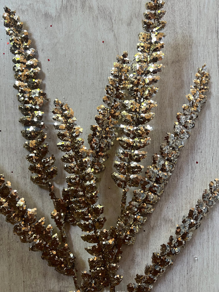 Gold Fern Spray