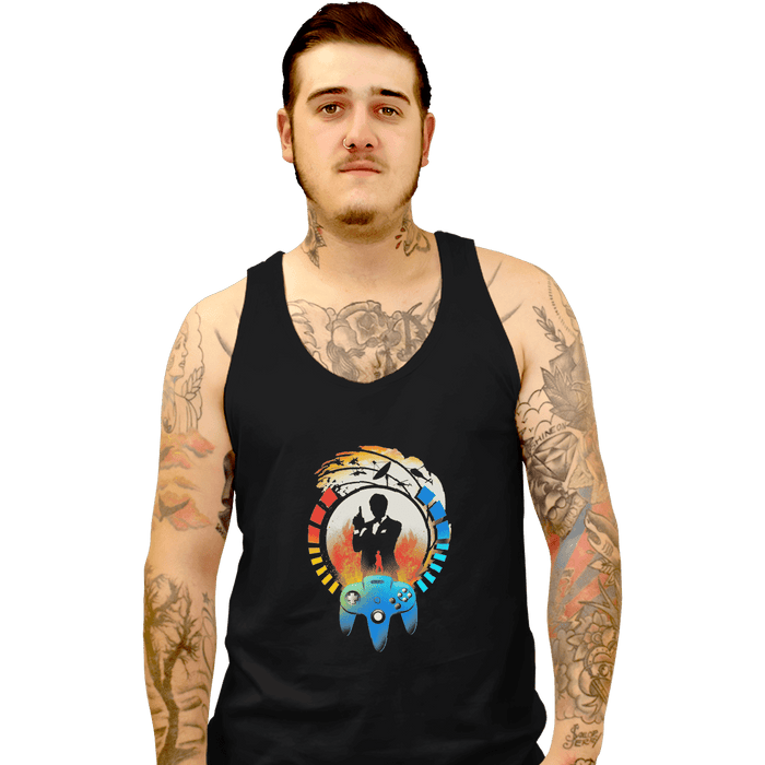 Tank Top, Unisex / Small / Black