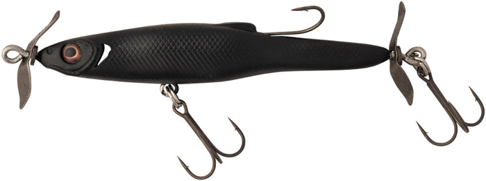 Great Lakes Finesse Stay Pinned Spy Bait - 2.75 Inch - Matte Black