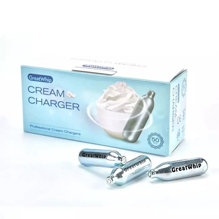 GREAT WHIP CREAM CHARGER PACK | 50 CT