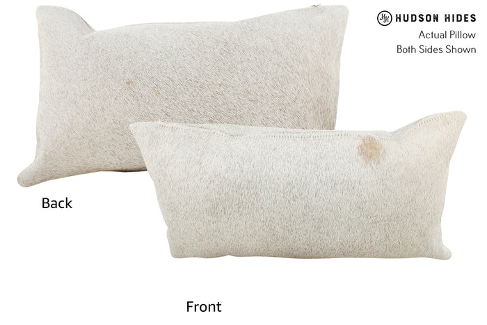 Grey Cowhide Pillow #35484